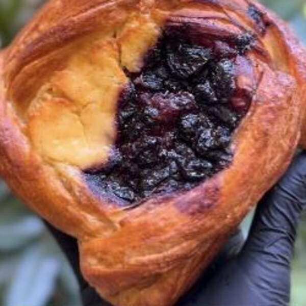 Blueberry danish